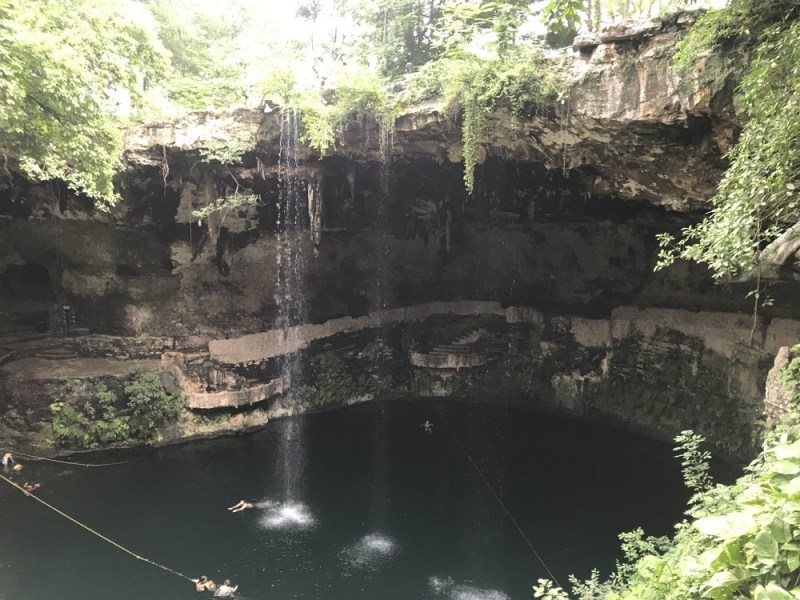 墨西哥│Yucatan半島景點(下)坎昆海灘、天然溶洞Cenote游泳