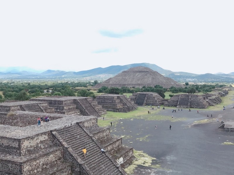 墨西哥│TEOTIHUACAN特奧蒂瓦坎遺址！一睹千年日月金字塔